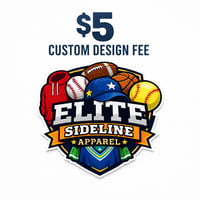 $5 custom design fee