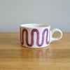 Purple Waves Mug II