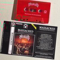 Image 4 of MASSACRED - "The Devil's Awakening" / "Wasteland of Devastation" cassettes