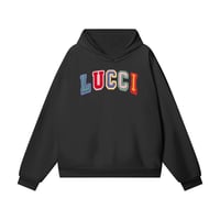 Image 4 of HEAVYWEIGHT HIDDEN POCKET FLEECE HOODIE