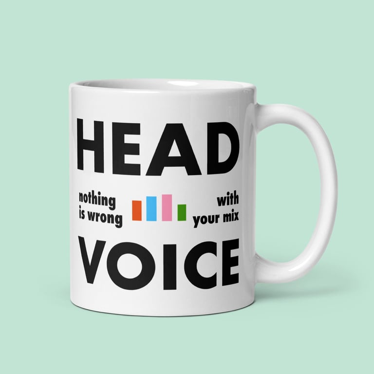 White glossy mug