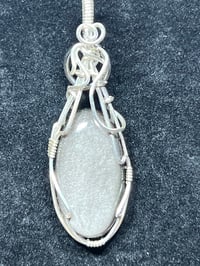 Silver Sheen Obsidian in Sterling Silver 