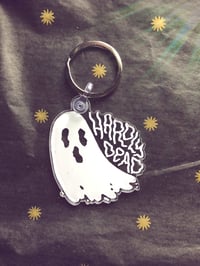 Image 1 of HARDLY DEAD Ghost Keychain