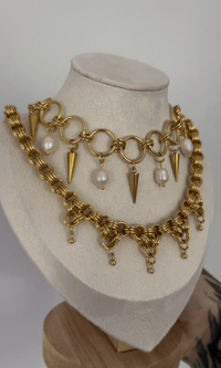 Image 3 of Gold Bernia Choker 