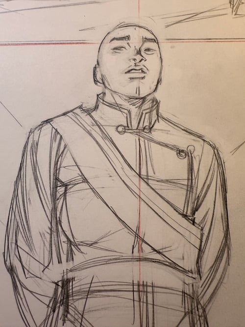 Image of SORCERER SUPREME #1 PAGE08 original art