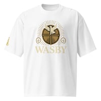 Image 4 of WASBY® Oversized Heavyweight Christian T-Shirt | Unisex Faithwear Streetwear UK