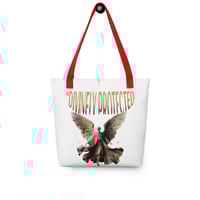 Image 1 of DIVINELY PROTECTED Tote bag