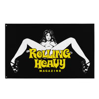 Rolling Heavy Magazine "JUDY" Shop Flag