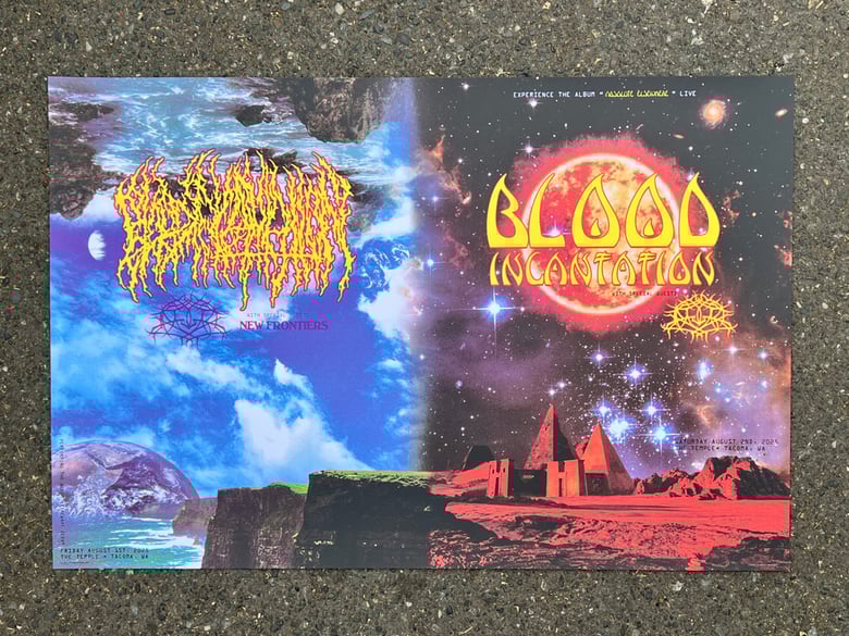 Image of Blood Incantation Tacoma,WA August 1st & 2nd, 2025
