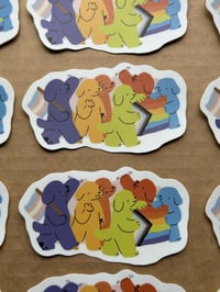 Image 3 of Pride March Sticker