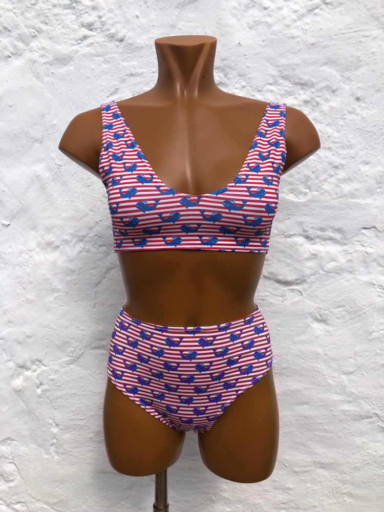 Image of Bikini alto Ballena