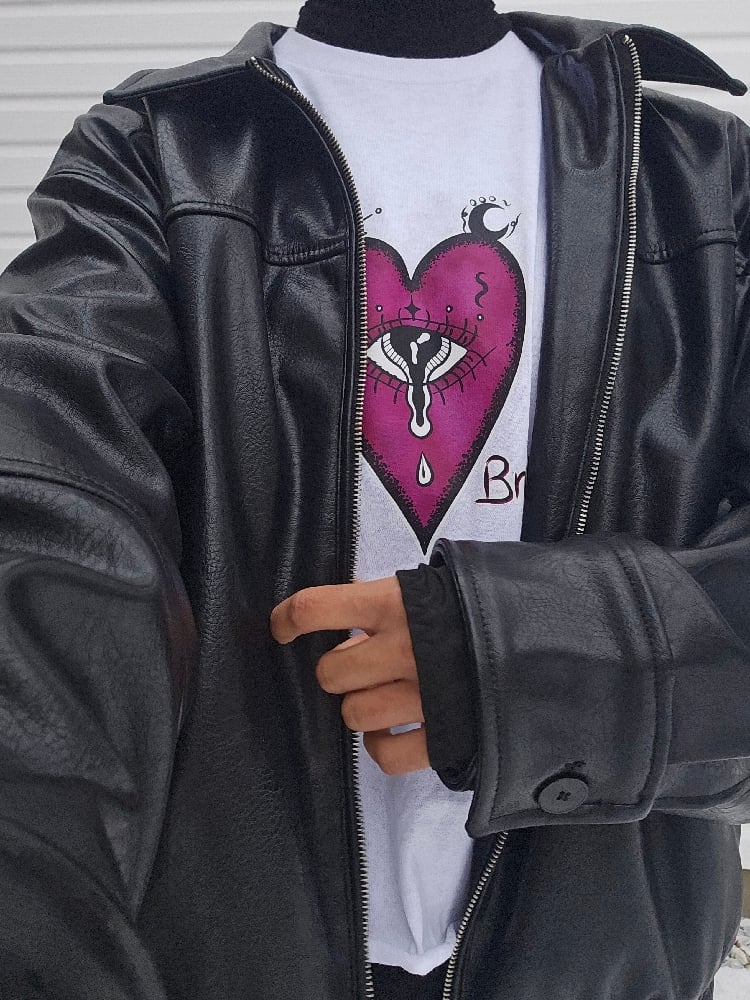 Image of Heart Breaker cropped t-shirt