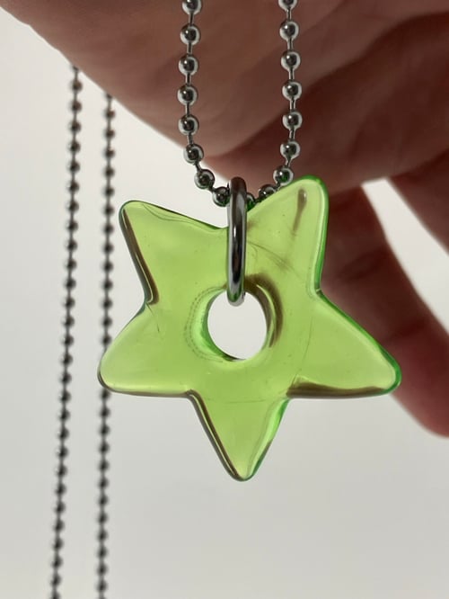 Image of like green star