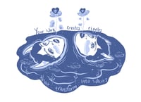 your work creates ripples that transform into waves 