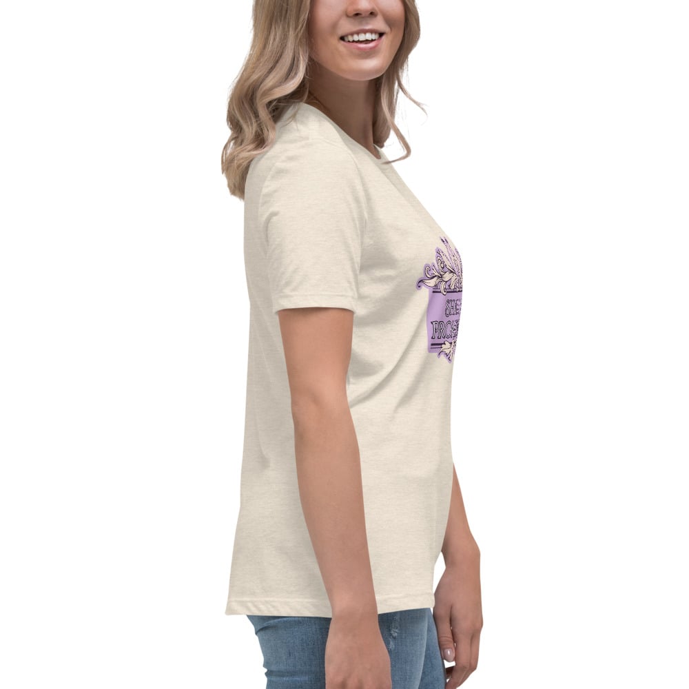 Image of Women's Relaxed T-Shirt shall we promenade bridgerton inspired 