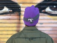 Image 4 of FourStar beanie (grape) 