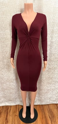 Image 1 of Susie Dress- Wine