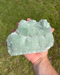 Image 18 of Frosty Green Fluorite Crystal Specimen #2224
