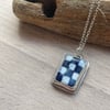 Porcelain silver necklace 2