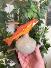 Image 4 of PRE ORDER Brown Trout Vase 