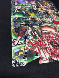 Image 2 of MMCA X GUTSLAUGHTER - MOSH SHIELD TEE 