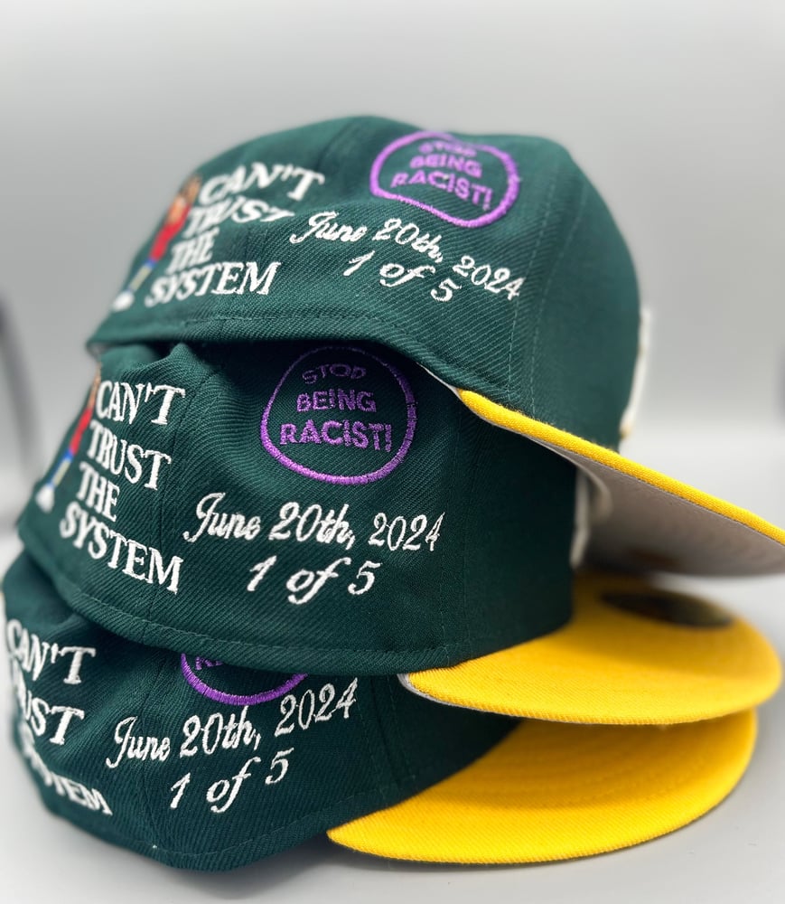 Image of Oakland Athletics “Hella Ugly” 1of1 fitteds