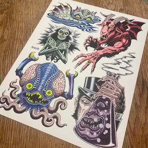 Image of Halloween ‘25 Riso Print