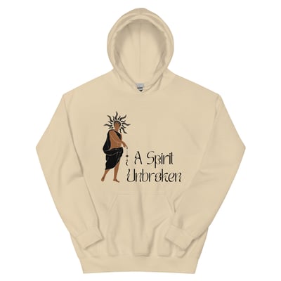 Image of Man Spirit Unbroken Hoodie