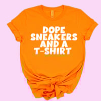 Dope Sneakers And A T-shirt
