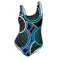 Image 1 of One-Piece Swimsuit "Waterholes"