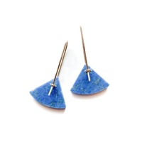 Image 2 of Lapis Earrings No. 2