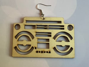 Boombox Earrings 