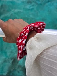 Image 1 of Keffiyeh Scrunchies (Red)