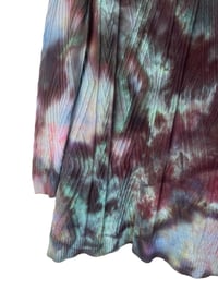 Image 10 of M Sweater Cardigan w/ Pockets in Dark Watercolor Snow Dye