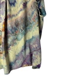 Image 8 of ♻️ UPCYCLED XL Resort Shirt in Earthy Agate Ice Dye