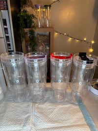 40oz snowglobe tumbler 