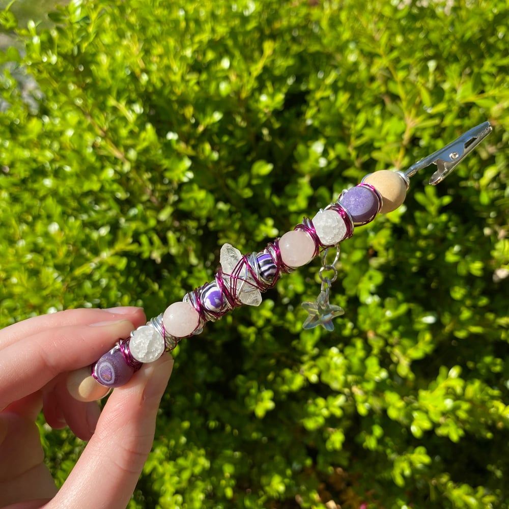 Image of quartz star roach clip