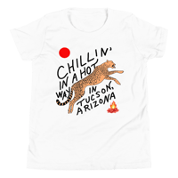 Image 1 of Flamin’ Hot Cheetah Youth Tee