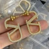 New Valantino gold plated Earrings 
