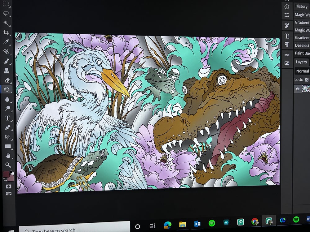 Handdrawn TCG Mat PREORDER