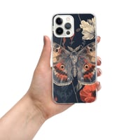 Image 10 of Grunge Goth Style Cottagecore Moth Clear Case for iPhone®