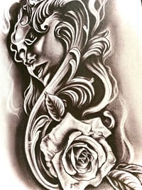 Image 3 of Ornamental Print 9” x 12”