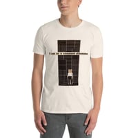 Image 1 of I am in a Constant Dilemma - Natural Off White  - Soft Style Cotton - Men's/Unisex T-Shirt