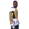 BOSSFITTED White Blue and Gold AOP Men’s  Hoodie