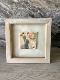 Image 1 of Rabbit ceramic tile picture 