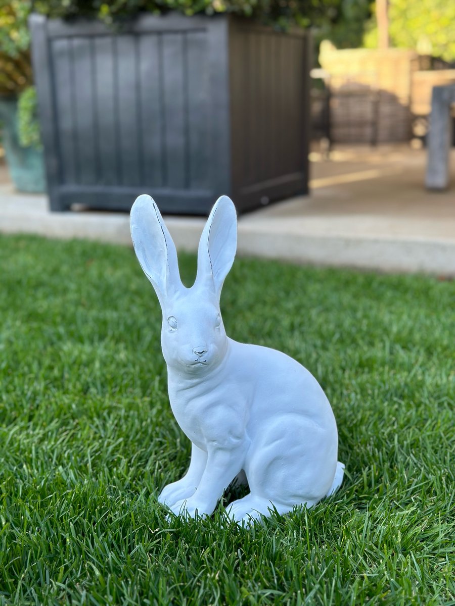 Image of Henry the Hare Small Sitting in White 