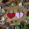 Broken Heart Earrings