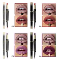 Image 3 of 2-in-1 Double Head Velvet Lipstick and Lip Liner Pen. Pudaier