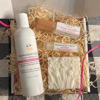 Image 2 of "Happy Birthday" Pink Amber & Vanilla Self Care Box