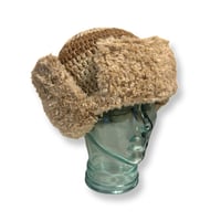 Image 1 of Brown Ombré Trapper Hat